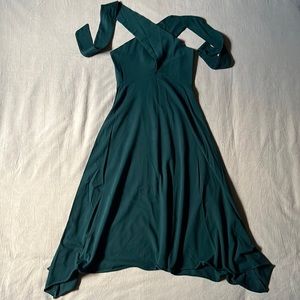 American Apparel - Multi Way Dress - Forest Green - Sz XS